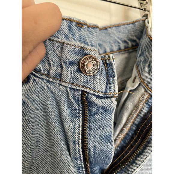 Vintage Levis 550 Jeans Mens 26X28 Orange Tab 90s Relaxed Student Fit Light Wash - Picture 14 of 16